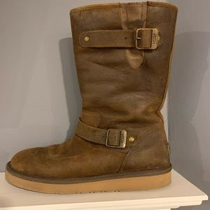 Size 10 Leather Uggs